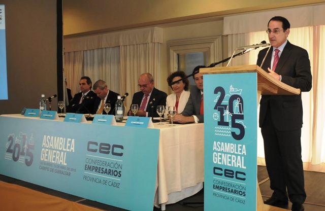 El presidente de CEA clausuró la Asamblea General de Confederación de Empresarios de la Provincia de Cádiz