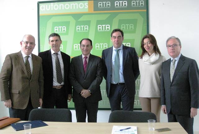 Los presidentes de CEA y ATA Andalucía se han reunido hoy para valorar la situación empresarial andaluza y la relación entre ambas entidades